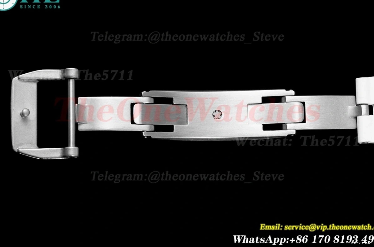 on Dragon Rubber Strap Tourb RM51 RMF Tiger Dial White 0116